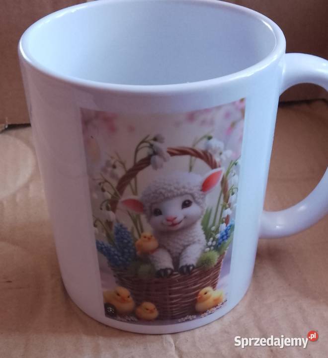 Kubek nowy ceramika świętokrzyskie Kazimierza Wielka sprzedam
