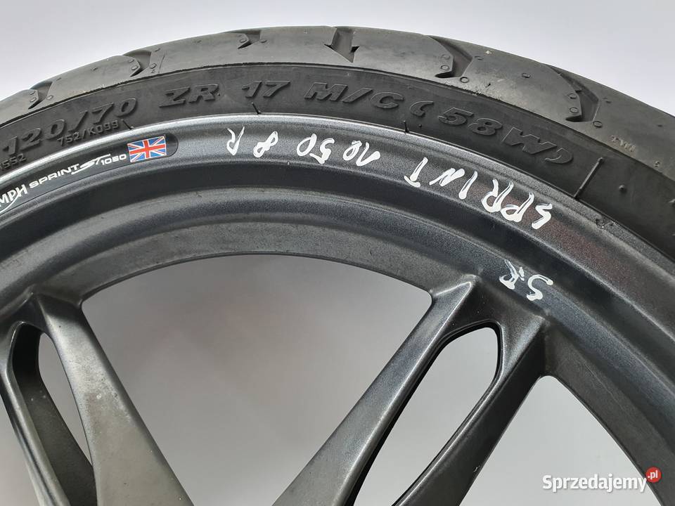 Felga Przod Kolo Opona Triumph Sprint ST 1050