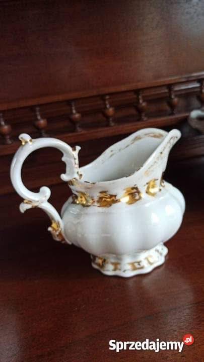 Mlecznik Bez sygnaturki To nieoznakowany Porcelana i szkło