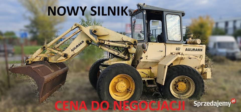Ahlmann AS7 1991 nowy silnik Kraków sprzedam