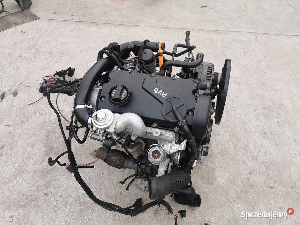 SILNIK AVB 19 TDI passat a4 b5 b6 superb a6 c5 Puławy