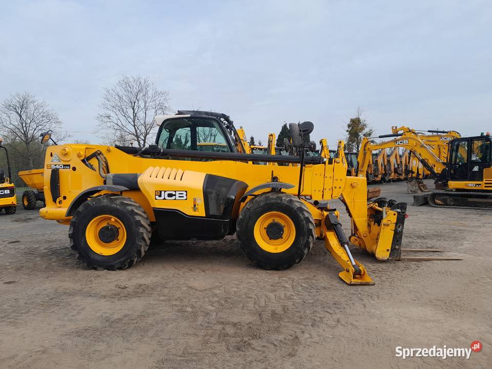 ŁADOWARKA TELESKOPOWA JCB 540170 2016R 540180 Krotoszyn