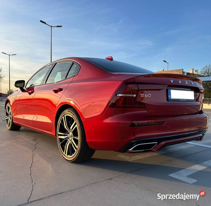 Volvo S60 T8 8100 Polestar 419 koni AWD Rdesign podgrzewane fotele