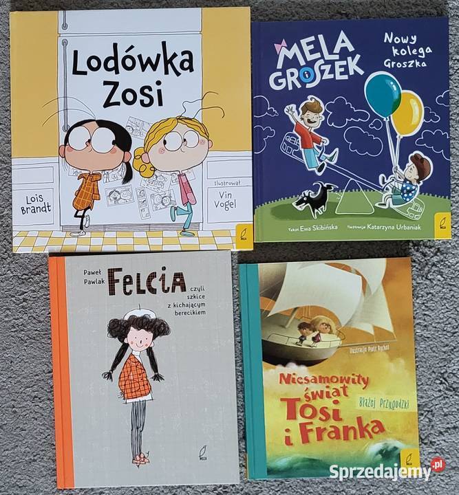 Felcia Lodówka Zosi Mela i Groszek Niesamowity Rok wydania 2022 Książki dla dzieci
