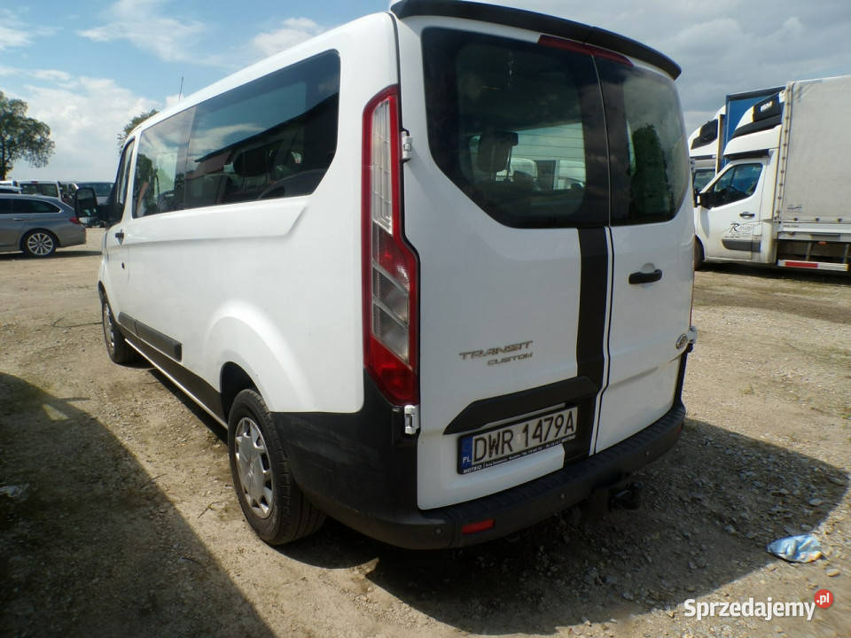 Ford Transit Custom ford custon 9 osobowy LONG I Motoryzacja Raszków