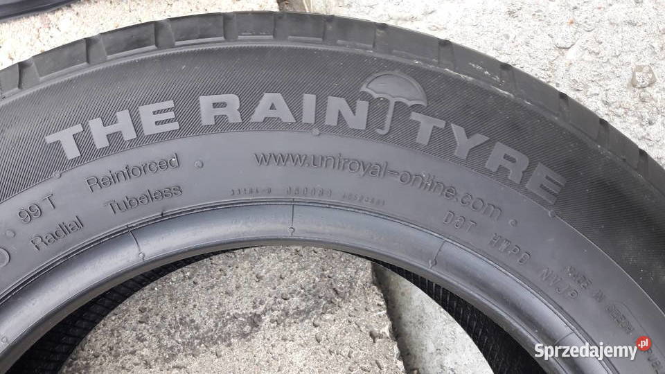 Opony letnie 20565R15 99T UNIROYAL Rain Opony