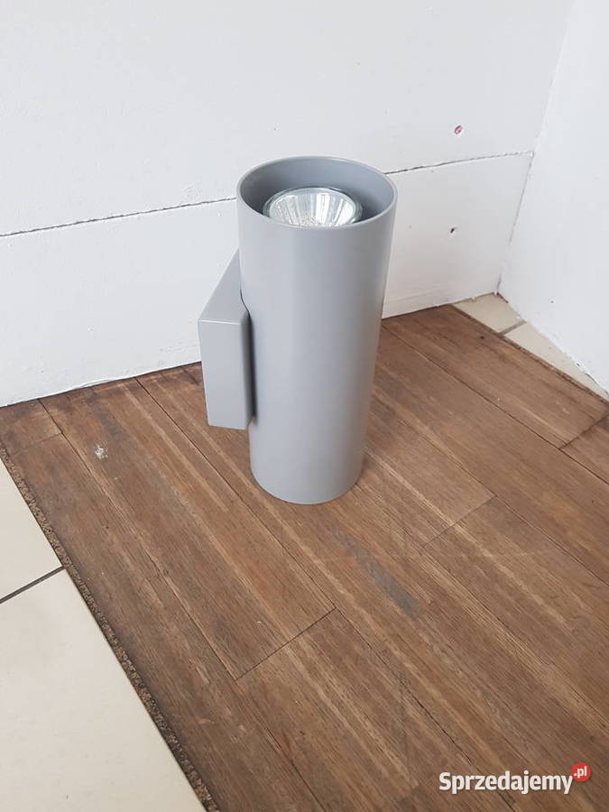 Kinkiet ścienny TUBA góradół SZARY 2x50W GU10 Kinkiety mazowieckie