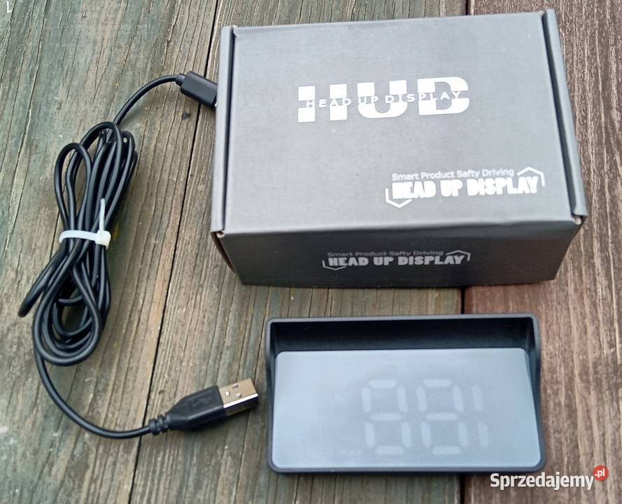 Wyświetlacz prędkości GPS na szybę małopolskie Żabno