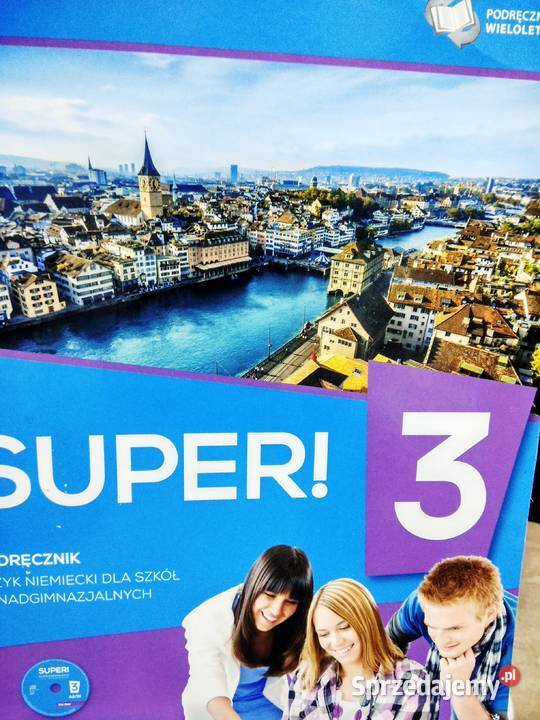 Super 3 podręcznik niemiecki szkolne antykwariat Warszawa
