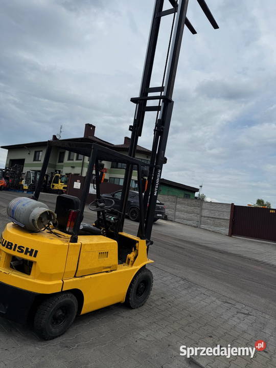 wózek widłowy MITSUBISHI FG15 LPG 50m 1500 Wózki widłowe łódzkie Działoszyn
