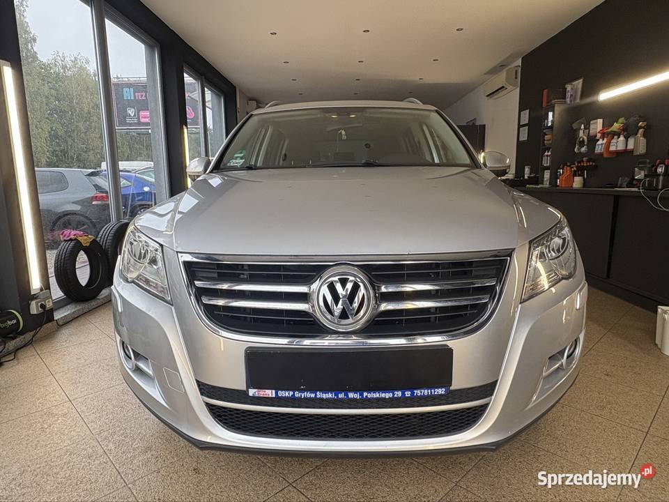 Volkswagen Tiguan I 20 VW 4x4PanoramaHakAlu kurtyny powietrzne Jelenia Góra sprzedam