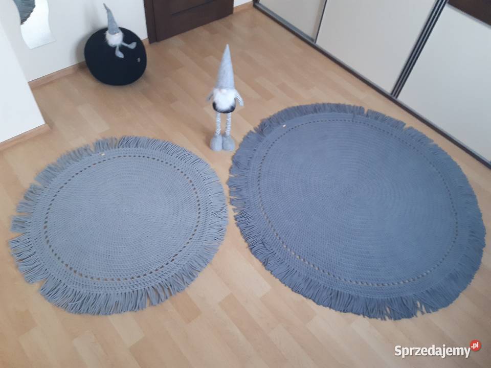 Dywan ze sznurka bawełnianego 5mm w modnym stylu łódzkie Łódź