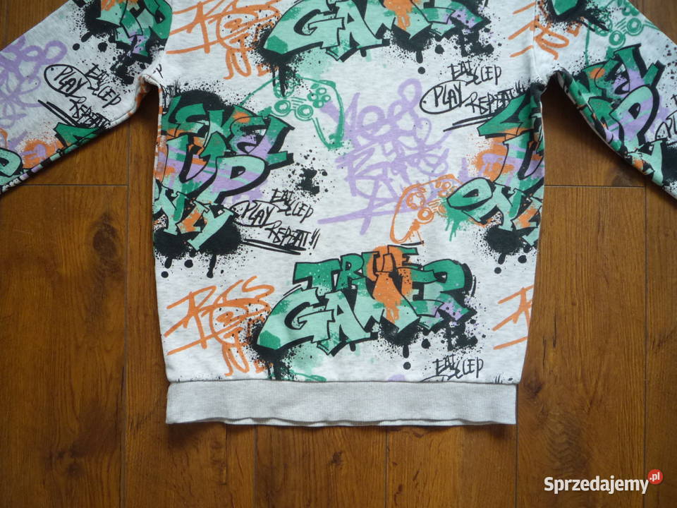 HM 134140 Bluza kolorowa True Gamer H&M Szczecin sprzedam