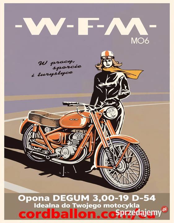 NOWA Opona STOMIL DEGUM 30019 D54 WFM 125 SHL Milanówek