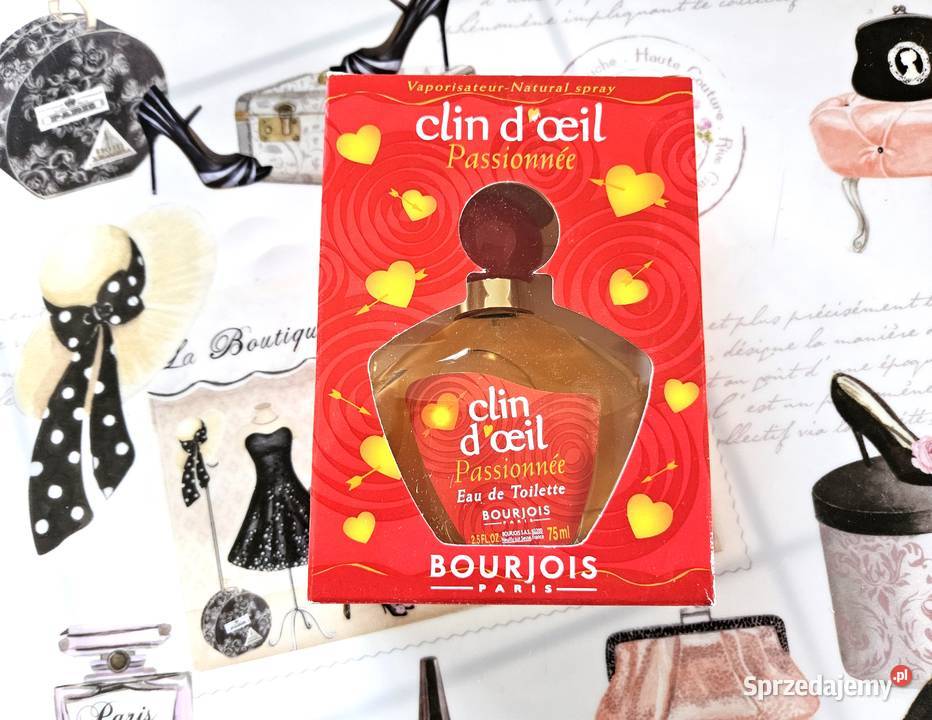 Bourjois Clin doleil Passionnee EDT 50 ml unikat Warszawa