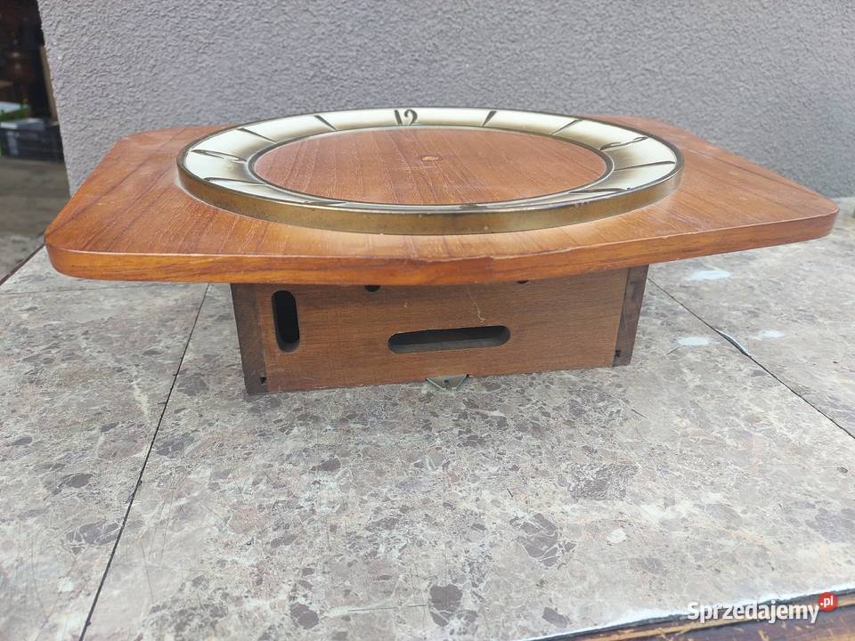 662 Skrzynia obudowa starego zegara ściennego Tczew