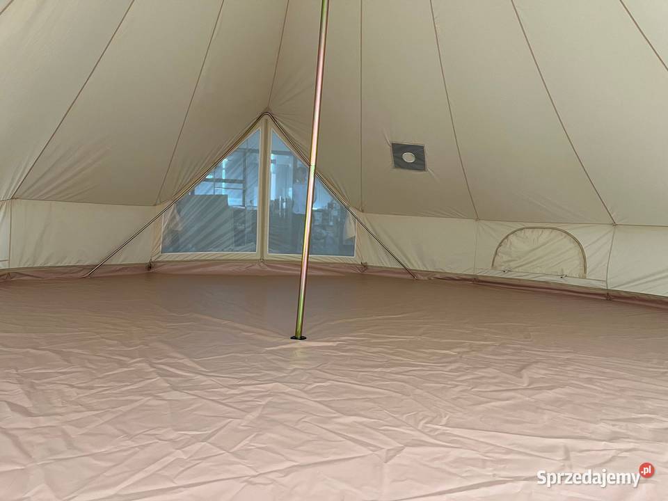 Namiot glampingowy wodoodporny bawełna nowy