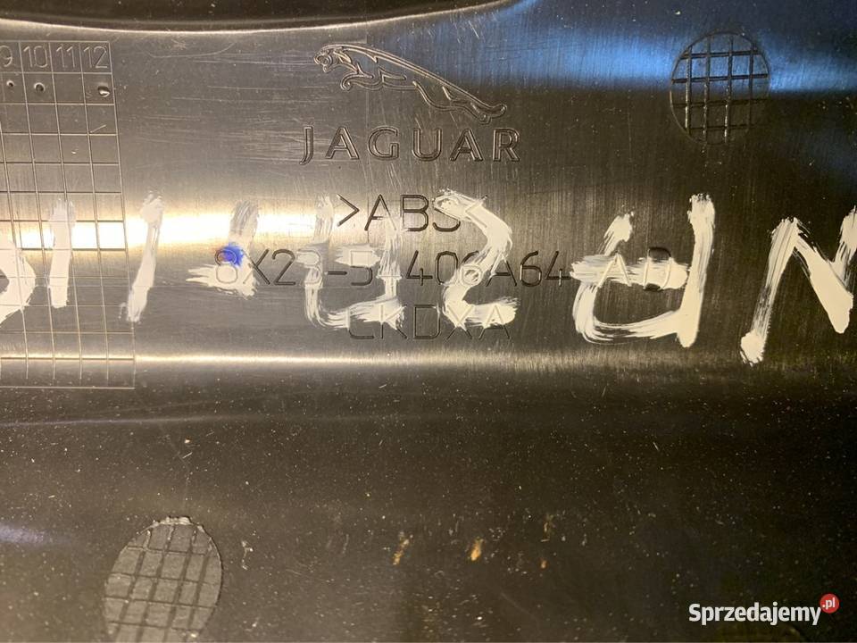 8X2354406A64 osłona pasa tył jaguar xf x250 Szczecin