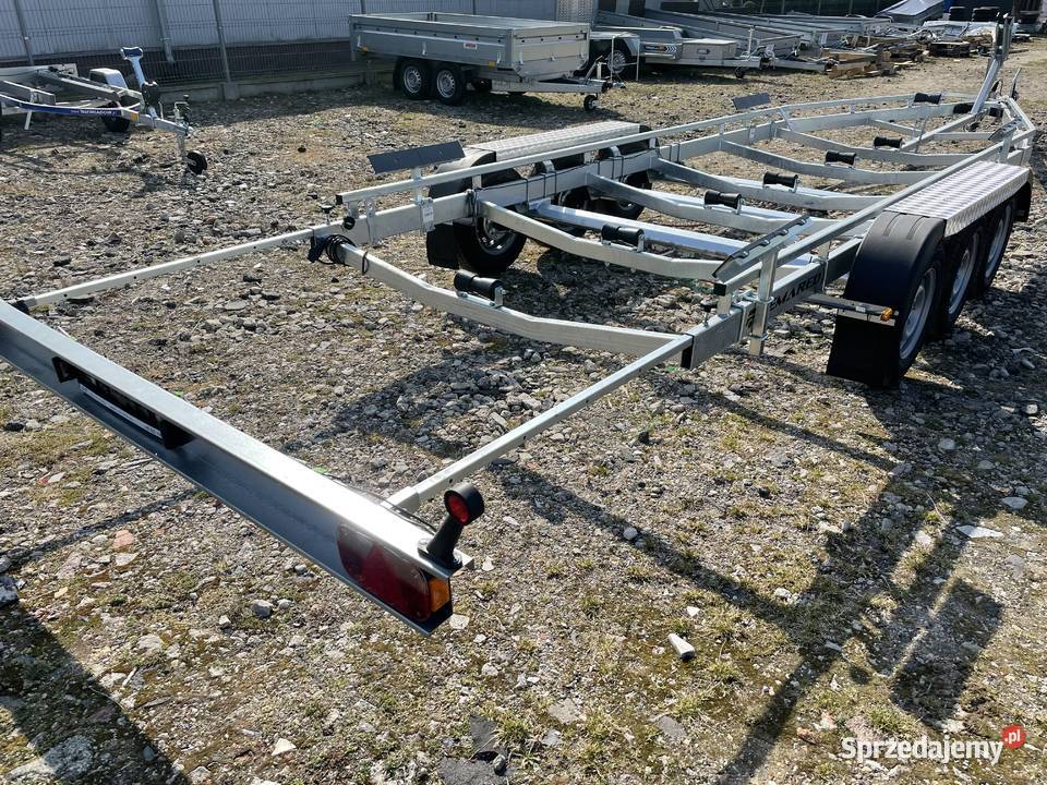 Przyczepa podłodziowa do 97m 3500DMC TEMAred wielkopolskie Piła