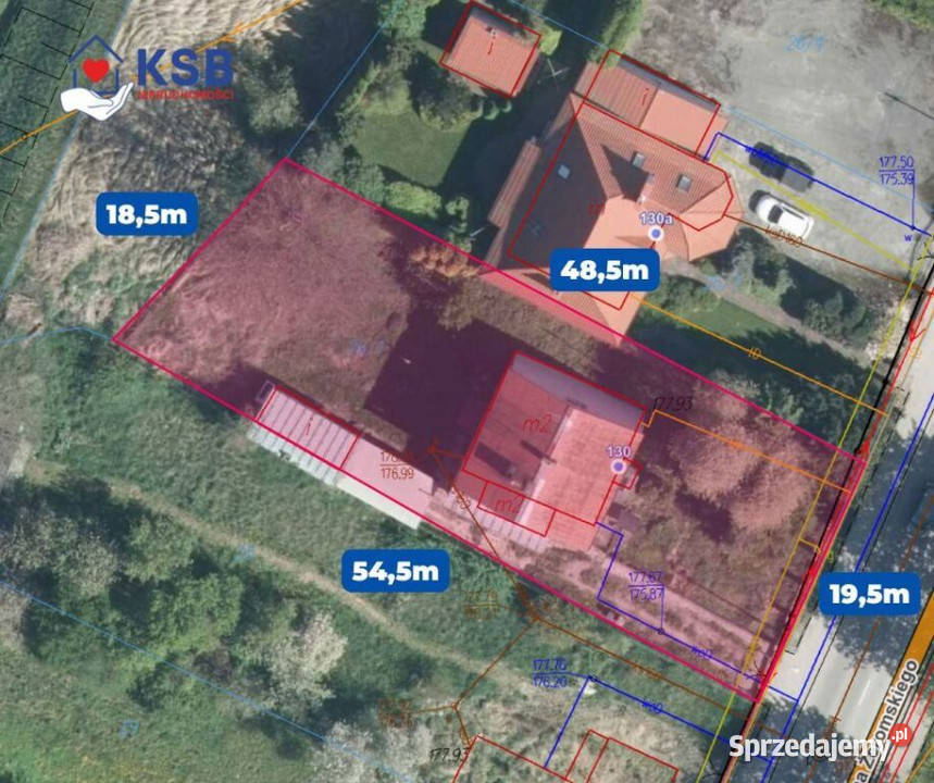 Dom 150m2 w mieście działka 949m2 Żeromskiego sprzedam