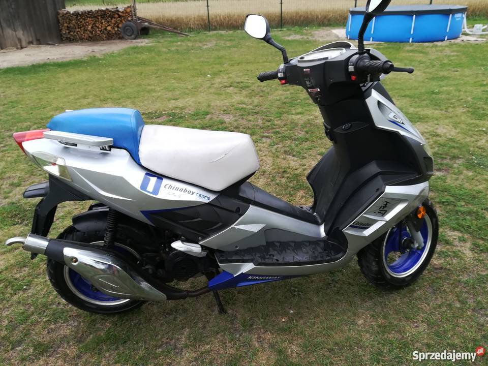 skuter Kingway Chinaboy 50 4tdodatki zarejestrowany w Polsce łódzkie Krzętów