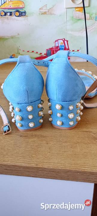 Sandały damskie nowe skóra ekologiczna wielkopolskie Sasinowo