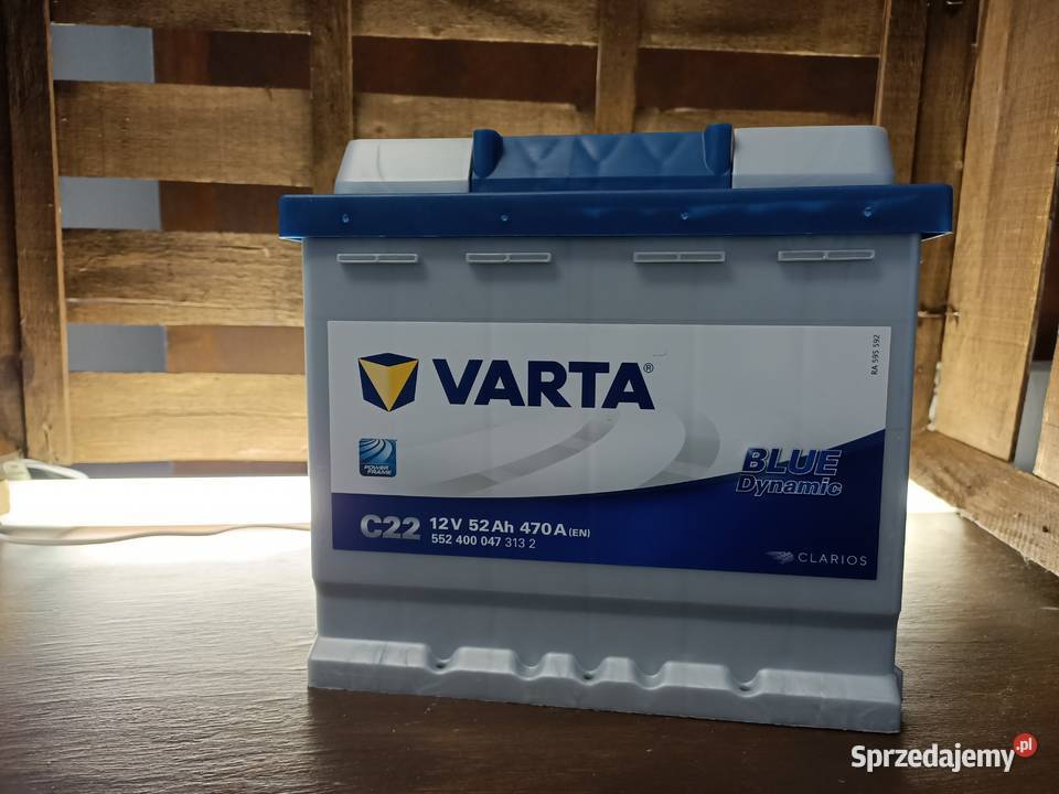 Akumulator VARTA Blue Dynamic C22 52Ah 470A