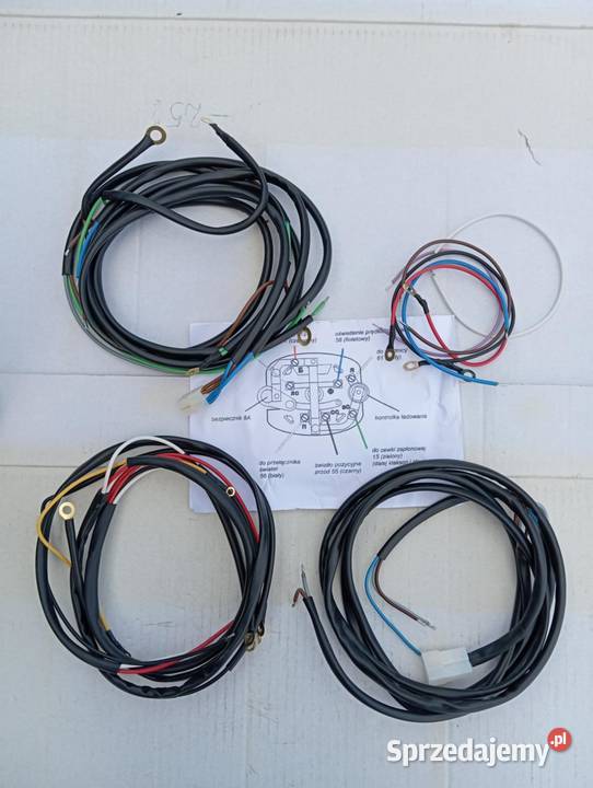 INSTALACJA ELEKTRYCZNA SCHEMAT 6 V M72 IRBIT opolskie Niemodlin sprzedam