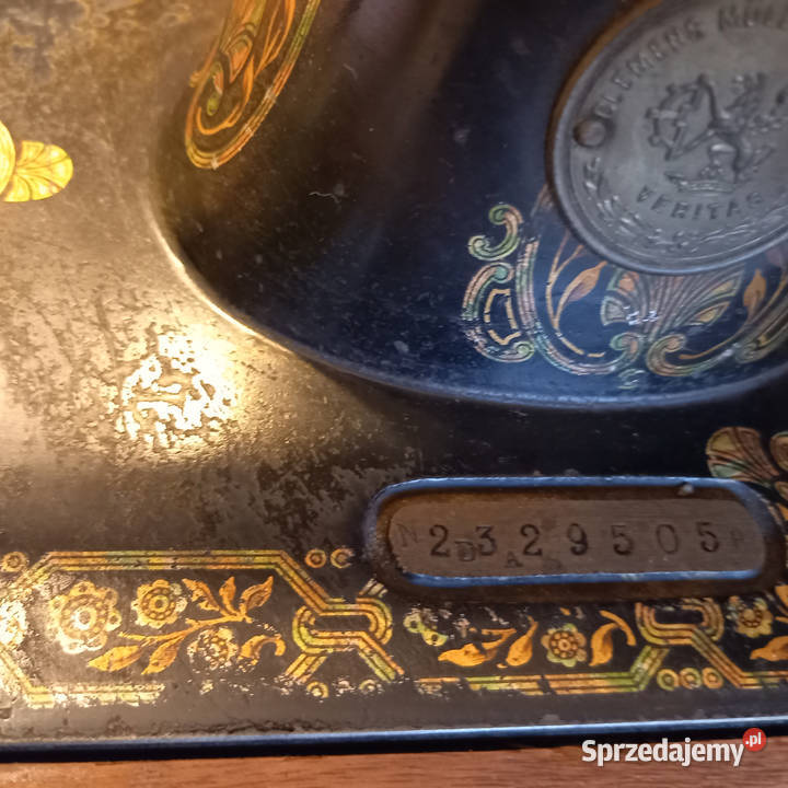 Maszyna do szycia stara Veritas antyk Toszek