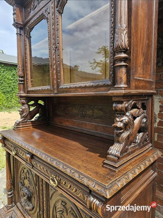 Kredens myśliwski 235cm łódzkie Brójce sprzedam