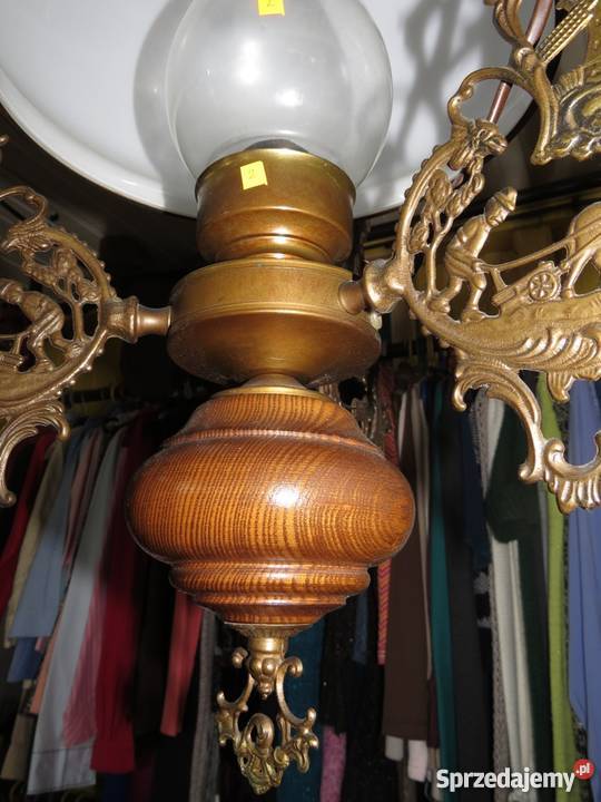 Lampa holendreska z motywer rolnika Nowy Żmigród