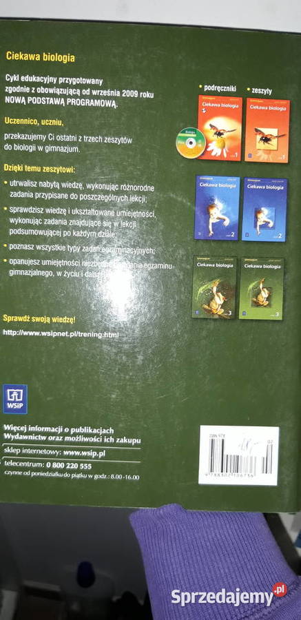 ciekawa biologia zielona 3 książki mazowieckie Warszawa