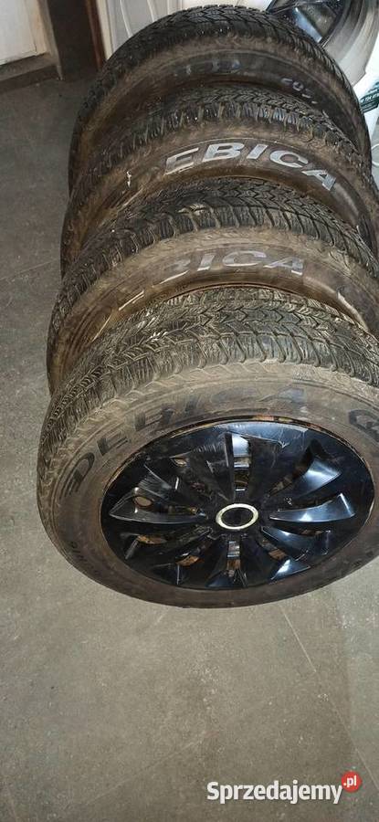 Opony zimowe z felgami Dębica