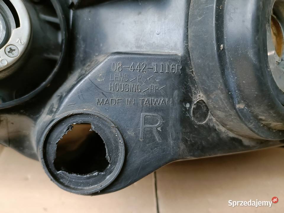 Lampa prawa przednia OPEL ASTRA G 084421116R Lampy przednie lubuskie Drezdenko