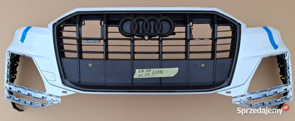 AUDI Q7 4M LIFT SLINE ZDERZAK PRZÓD PRZEDNI Bieleń