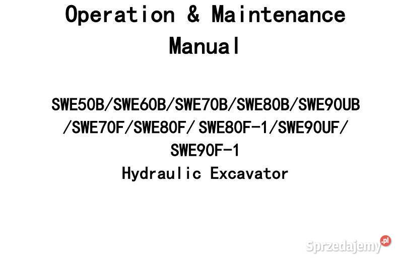 Sunward SWE50B SWE60B SWE70B SWE80B 90UB 70F 80F Kielce