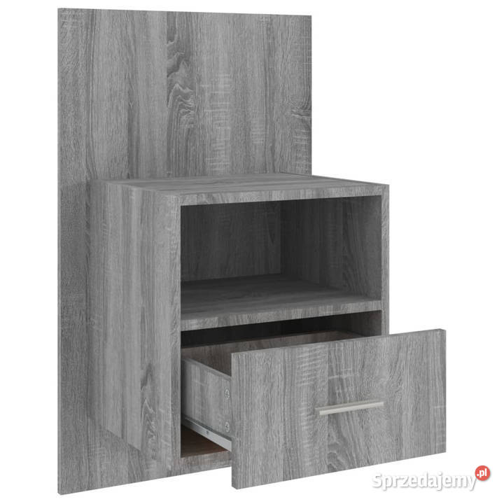 Wisząca szafka nocna szary dąb sonoma WM816966 Warszawa
