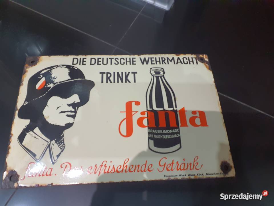 Reklama Fanta Wehrmacht Bytom
