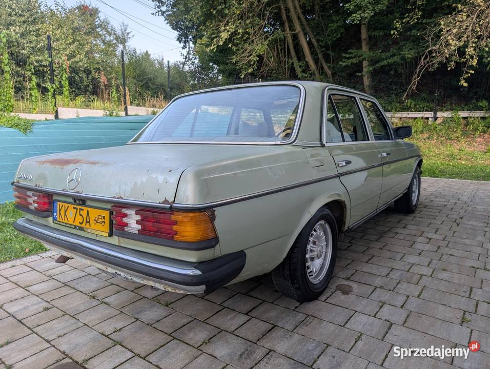 Mercedes Benz W123 300 Diesel Automat W123 Poręba Wielka
