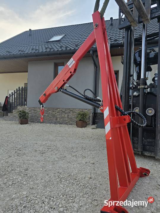 Ładowacz podnośnik do big bag kłod drewna Proszowice
