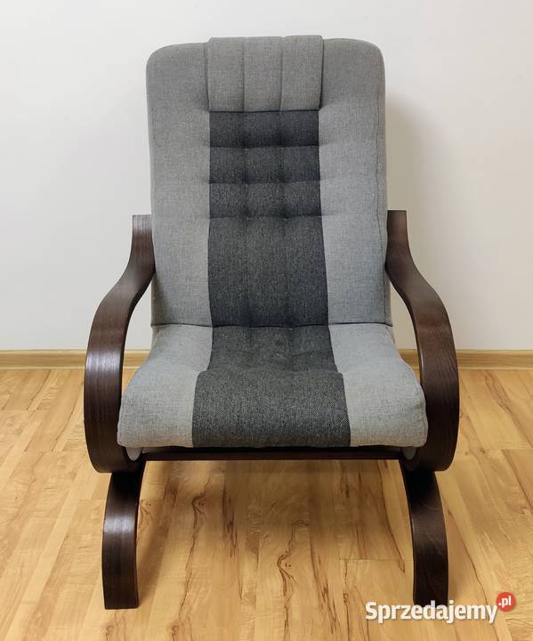 FOTEL BUJANY FINKA MAJA NA STELAŻU Krzyżakowym Fotele Nowy Sącz