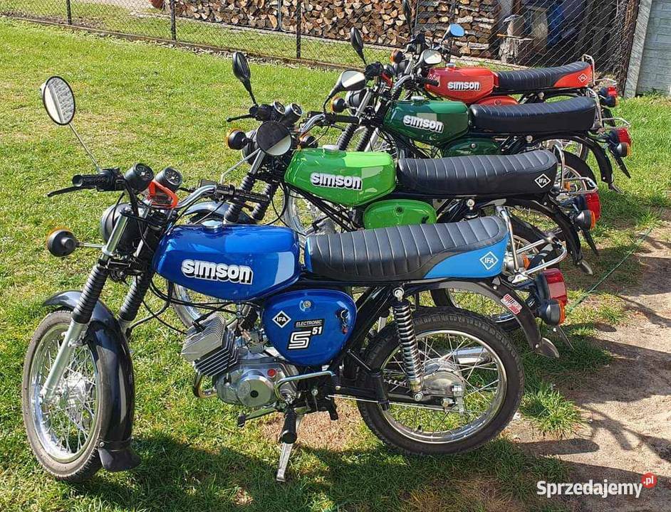 Romet pony Simson S51 S70 MZ ETZ 150 motorynka turystyczny