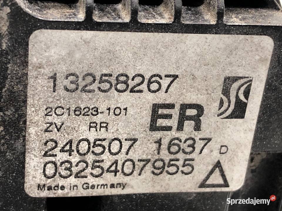 ZAMEK DRZWI PRAWY TYŁ OPEL CORSA D Hatchback osobowe Zamki, wkładki i kluczyki