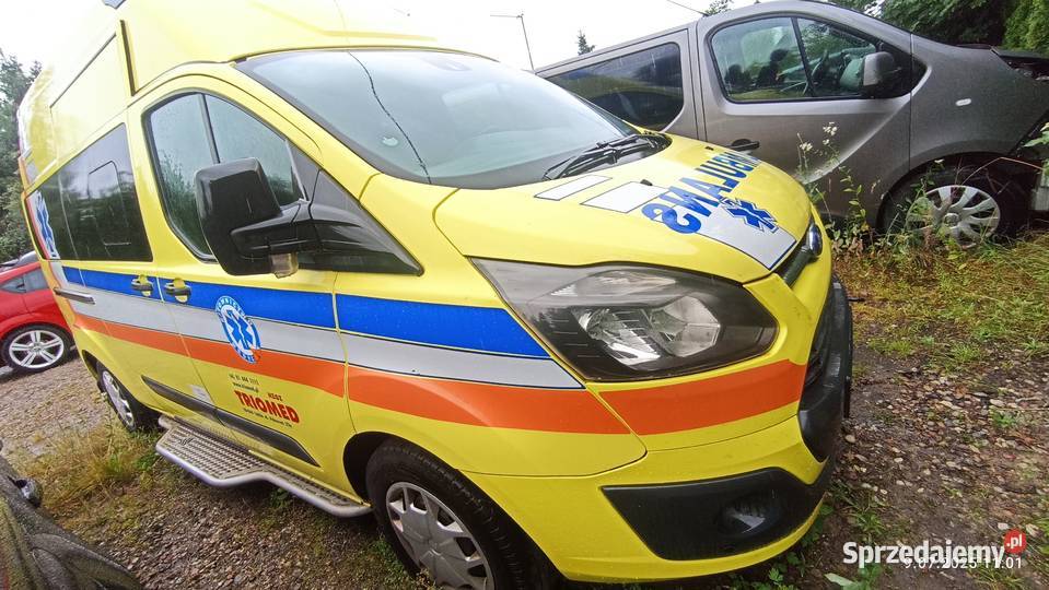 Ford Transit Custom Ambulans Rok produkcji 2015 mazowieckie