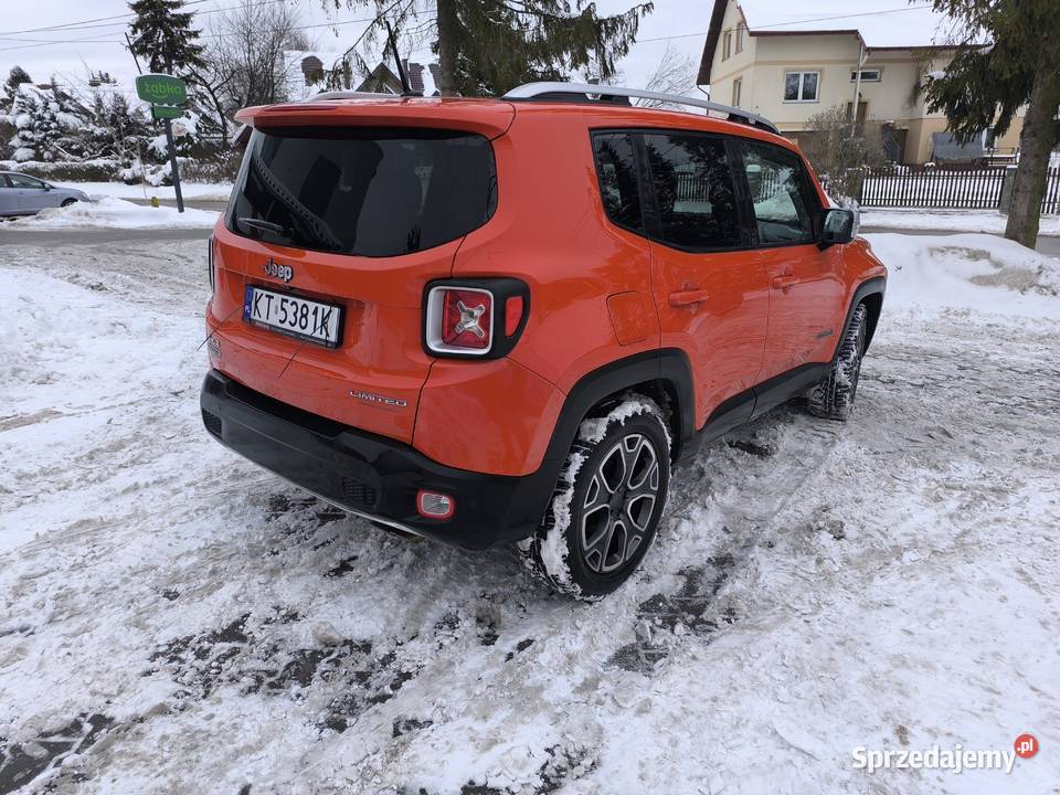 Jeep Renegade 20 Jtd 140 Automat 4x4 Skora Navi 140KM małopolskie Tarnów