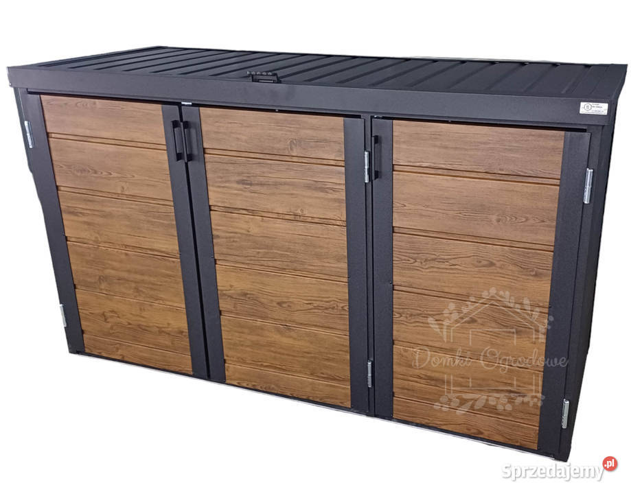 Zabudowa koszy na śmieci wiata śmietnikowa Chełm Żarski sprzedam