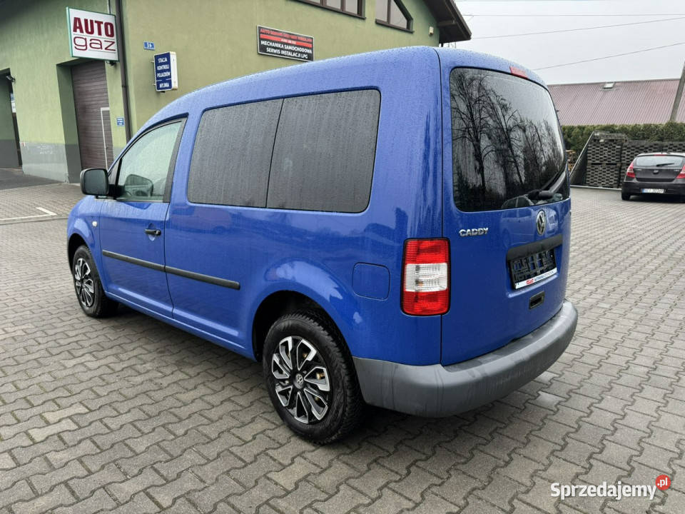 Volkswagen Caddy Klimatronic 2stref Ele szyby niebieski Caddy Cieszyn