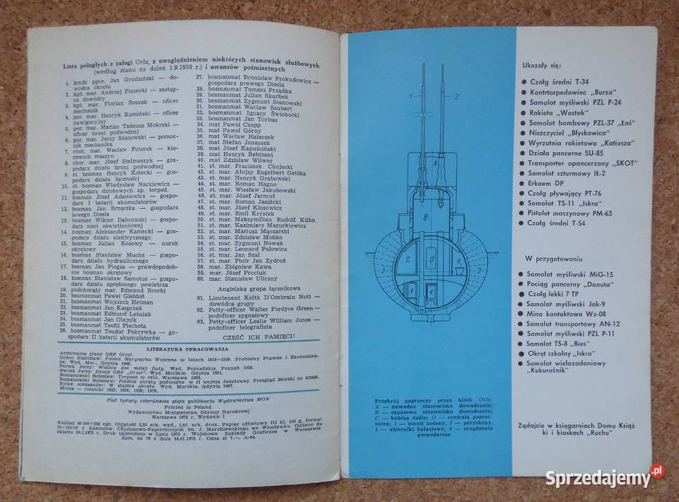 W Mańkowski Okręt podwodny Orzeł mazowieckie Warszawa