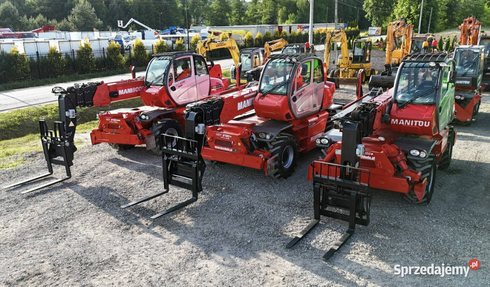 pozostałe Manitou MRT 2150 ROTO Ładowarka Widełki