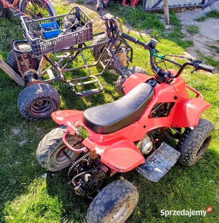 Atv 110 sprawny druga rama i zapasowe części dolnośląskie Środa Śląska